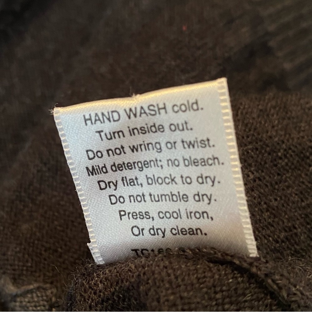 Pendleton 100% Wool Argyle Gray Button Front Card… - image 6